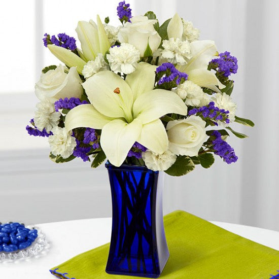 ftd new beyond blue bouquet