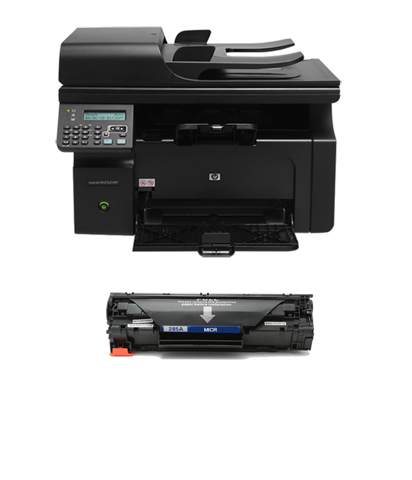 how to print on a hp laserjet m1212nf mfp wireless