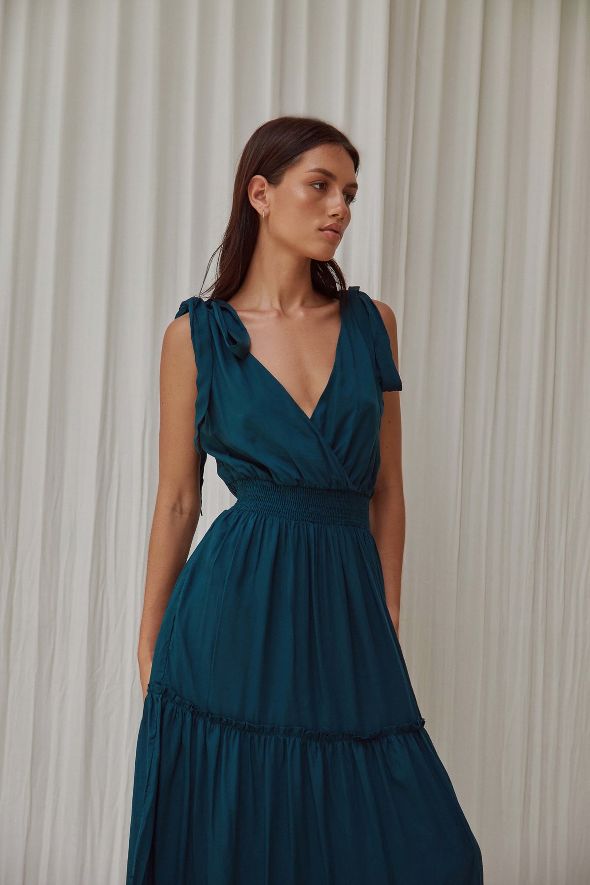 Isabella Gown | Teal · HAZEL & FOLK