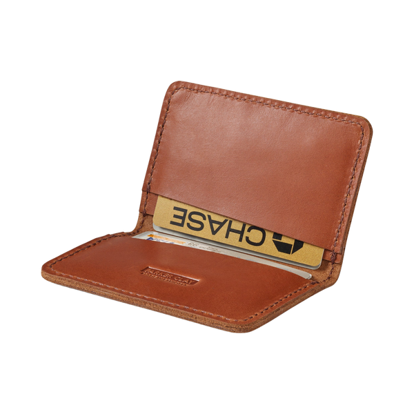 Ethically Crafted Sustainable Leather / Addis Leather Passport Holder / Rust Brown / Genuine Full Grain Leather / Parker Clay / Certified B Corp