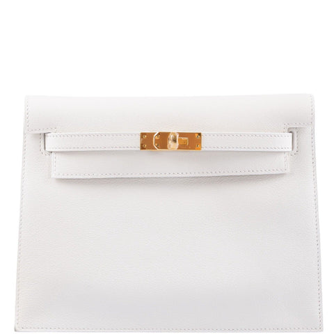 Hermès Kelly Danse II Orange Poppy Swift Gold Hardware - 2019, D