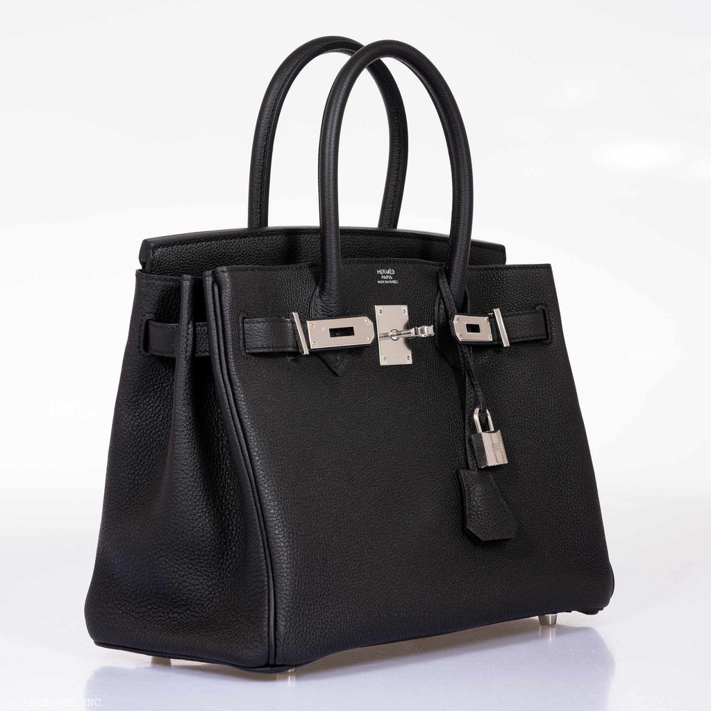 Hermès Birkin 30 Black Togo Palladium Hardware – JaneFinds