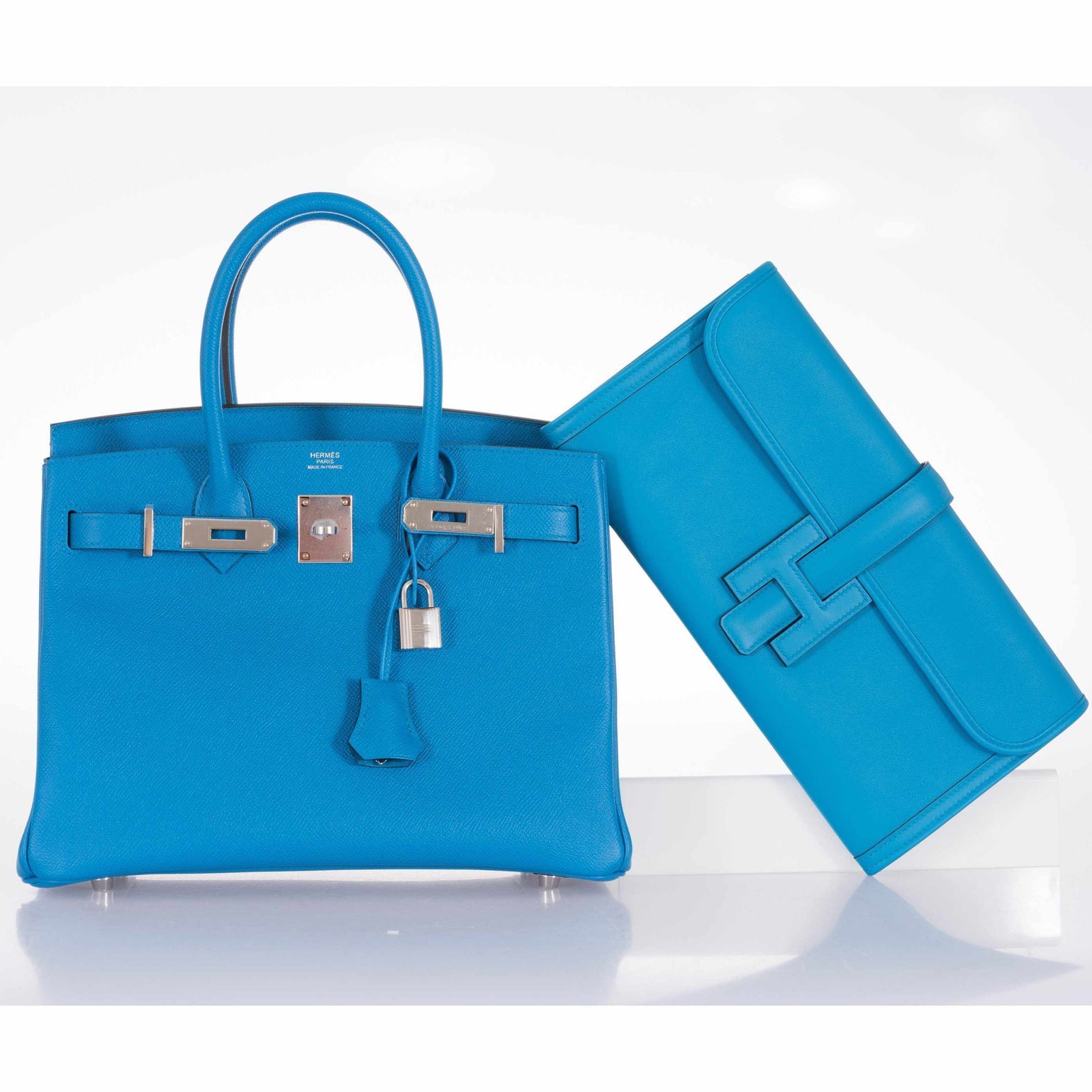 Hermes Birkin 30 Blue Zanzibar Epsom Palladium Hardware | – JaneFinds