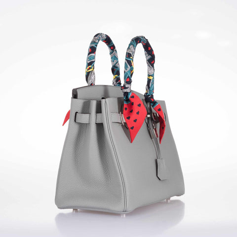 birkin 30 gris mouette