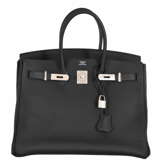 Hermès Birkin 35 Black Togo Palladium Hardware – JaneFinds