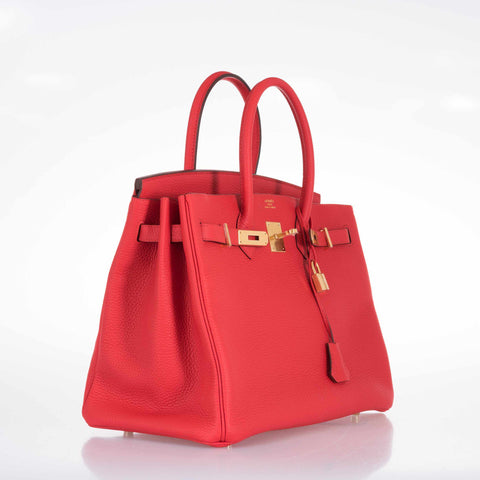 birkin 35 rouge tomate