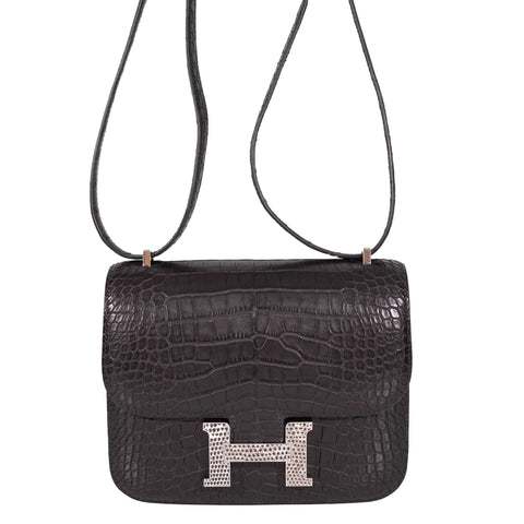 hermes constance 18 black