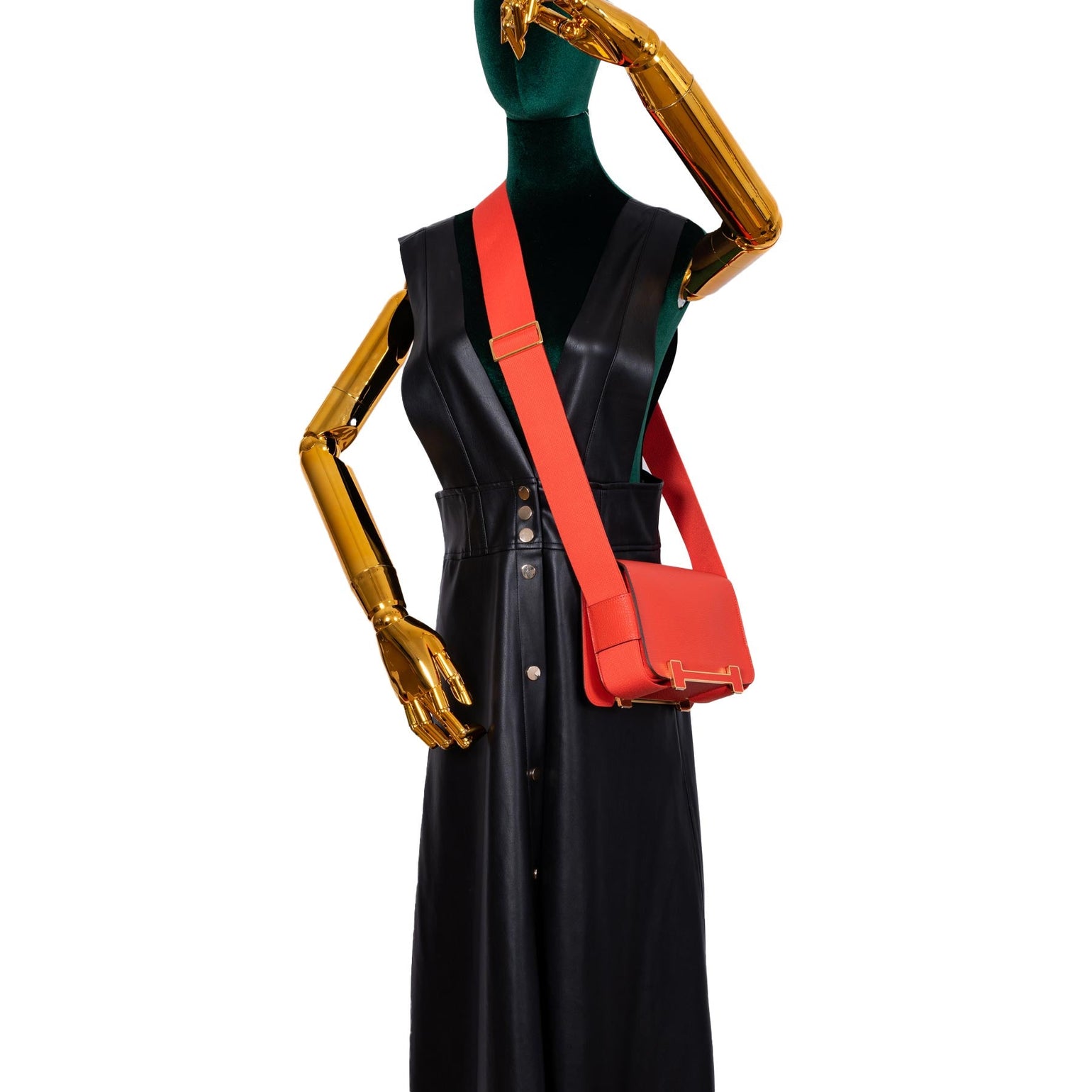 Hermès Geta Bag Capucine Mysore Goatskin with Gold Hardware – JaneFinds