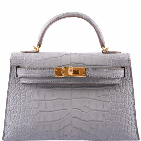 hermes mini kelly 2 crocodile price