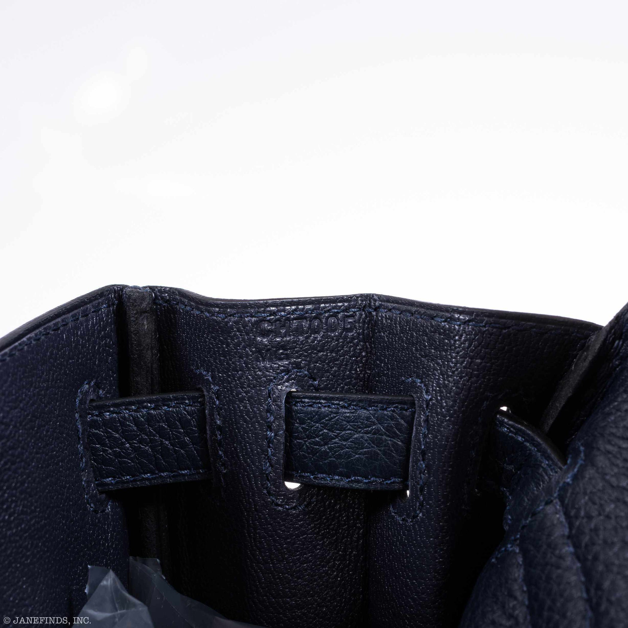 Hermès Kelly 22 Ado Backpack Blue Nuit Clemence Gold Hardware – JaneFinds