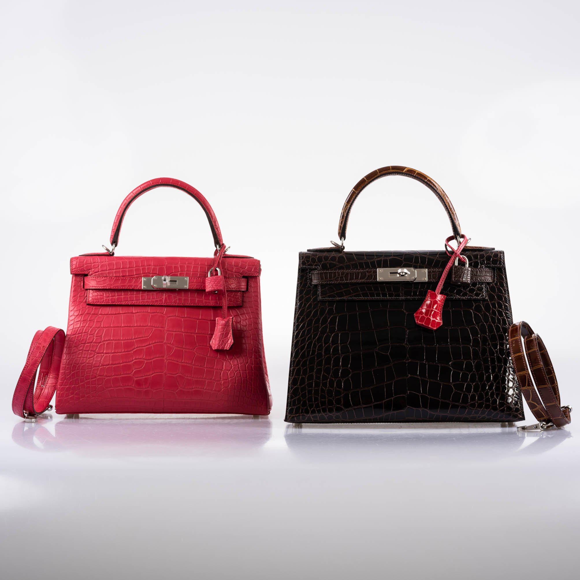 Hermes Kelly 25 Retourne Framboise Togo Palladium Hardware - 2021, Z ...