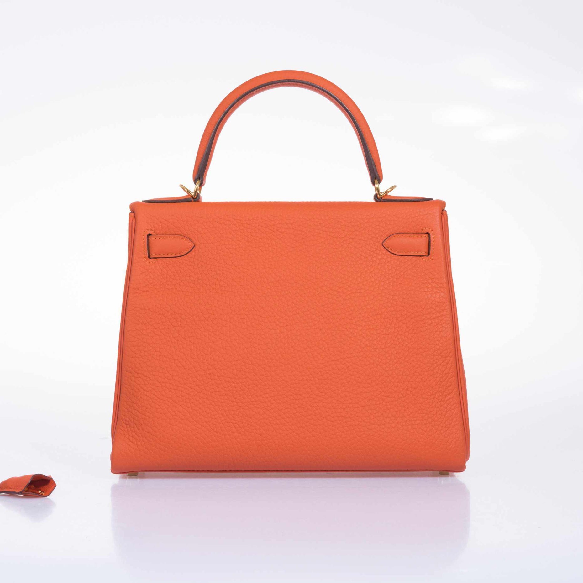 Hermes Kelly 28 Orange Togo Gold Hardware - – JaneFinds