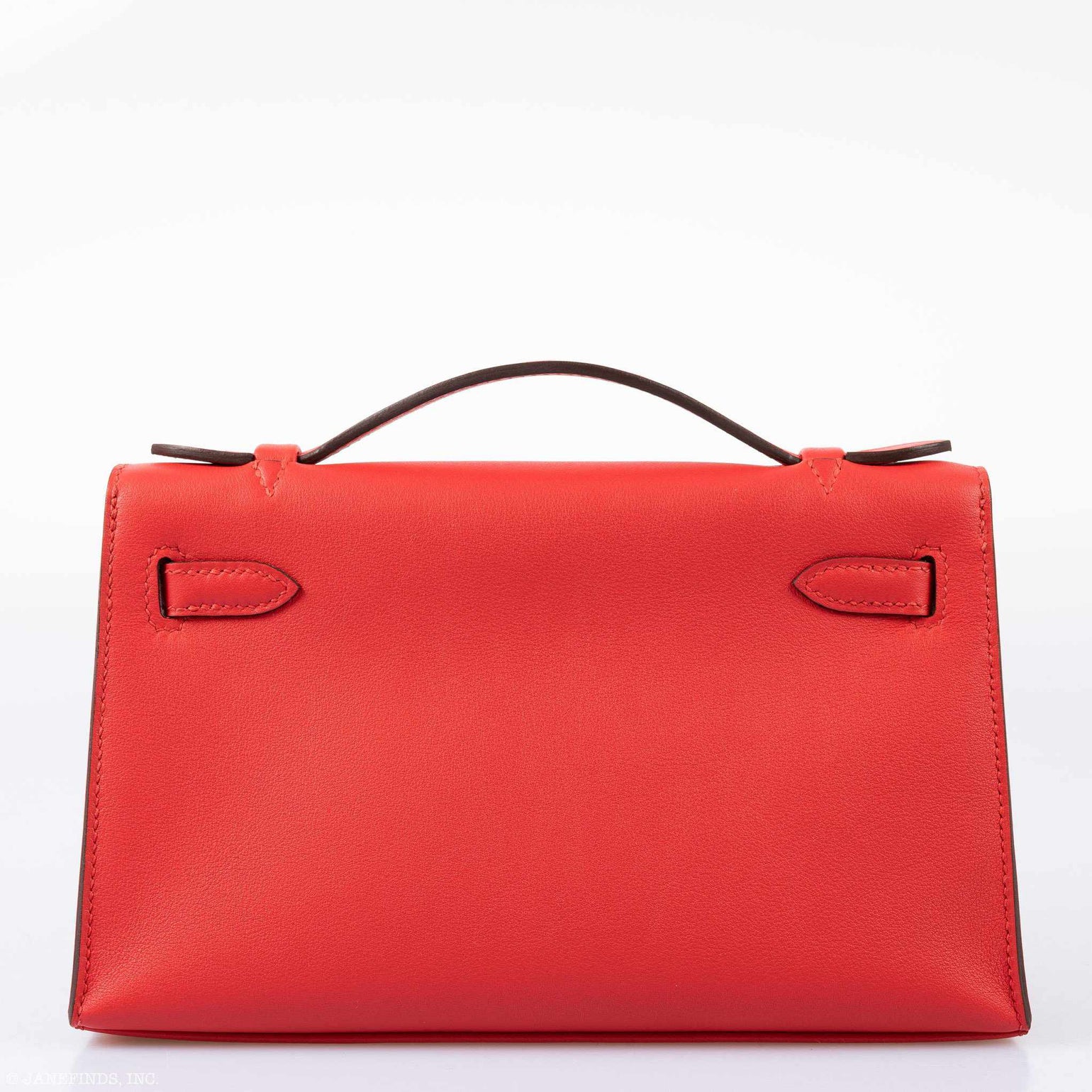 Hermès Kelly Mini Pochette Rouge Tomate Swift Gold Hardware – JaneFinds