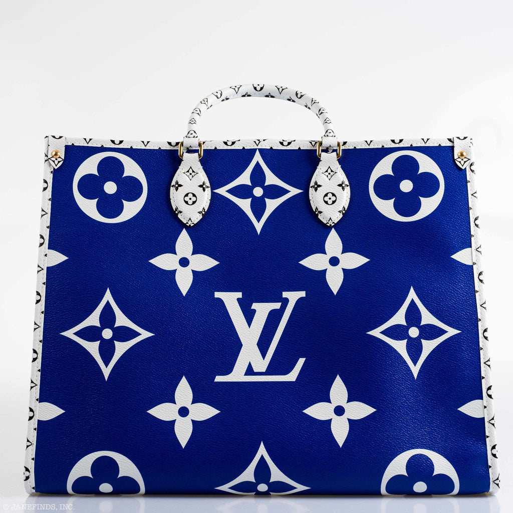 Louis Vuitton Onthego Monogram Giant Hamptons Blue - 2019 Limited ...
