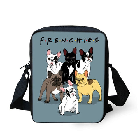 frenchie with backpack