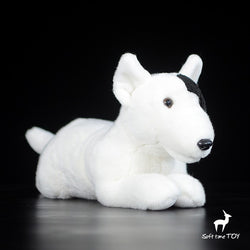 english bull terrier stuffed animal