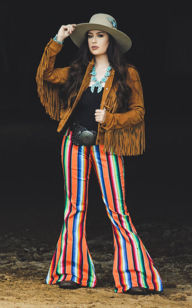 serape flare pants