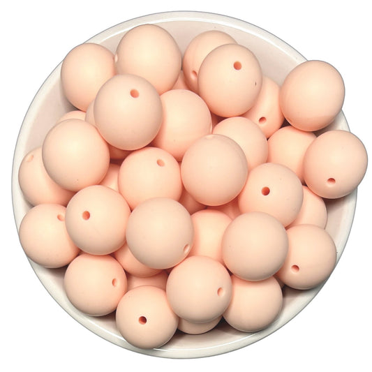 Georgia Peach 15mm Silicone Beads - 10 pk. – RCS Blanks, LLC