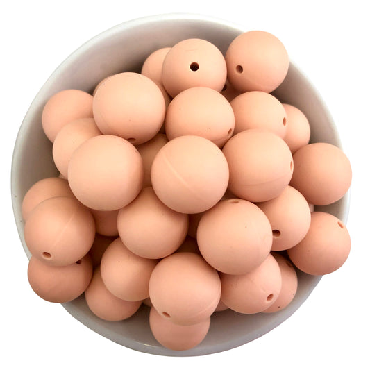 Georgia Peach 15mm Silicone Beads - 10 pk. – RCS Blanks, LLC