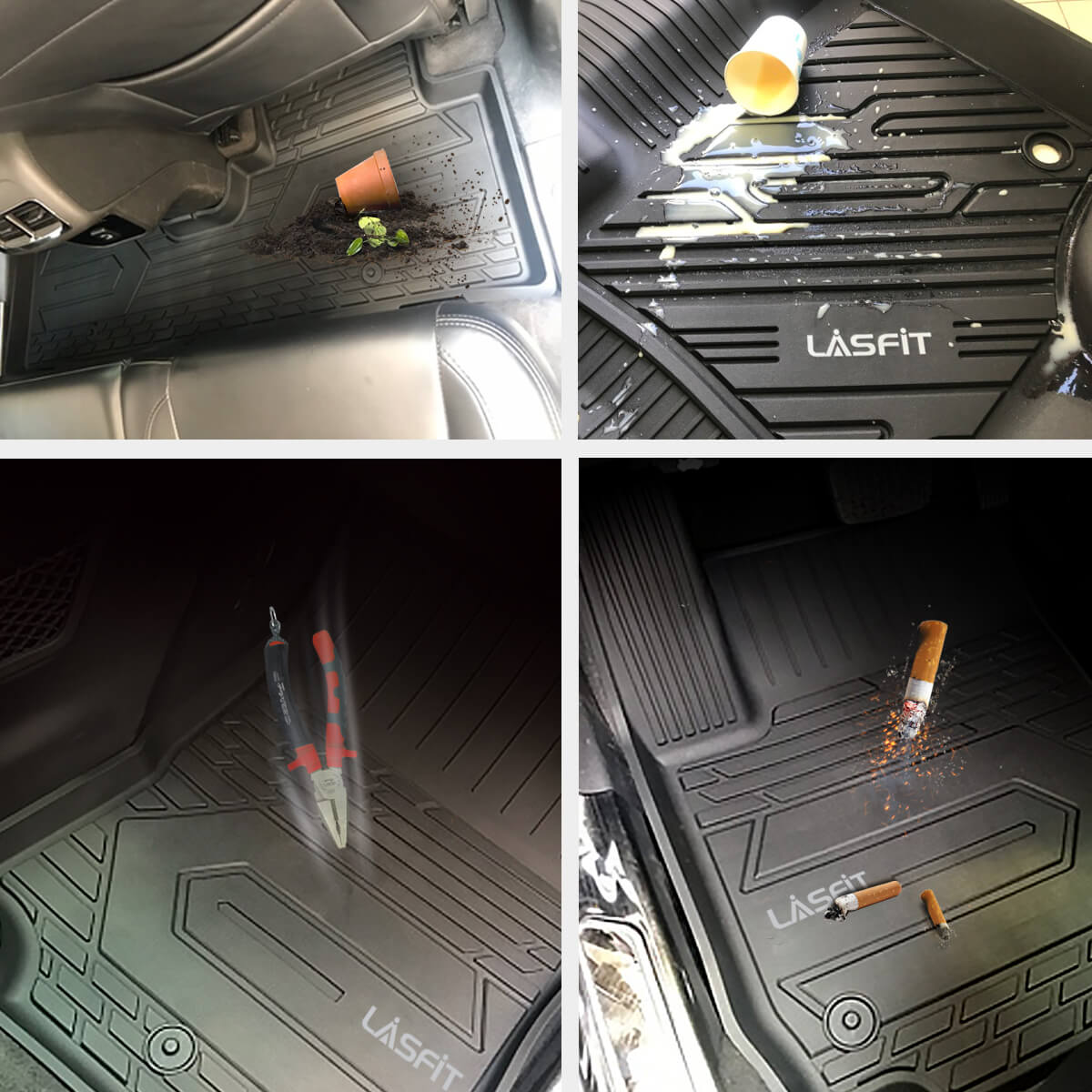 Lasfit floor mats