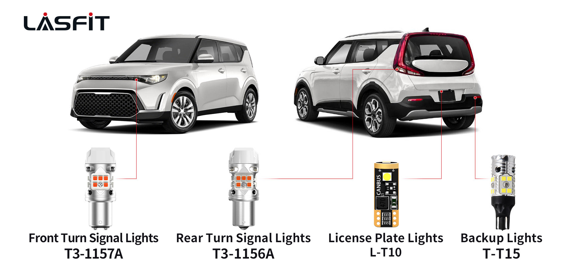 2020-2024 Kia Soul exterior lights