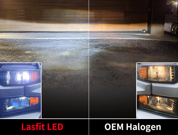 LASFIT Bombilla LED H11 para Chevy 2019-2024 - Silverado 1500  WT/Custom/Custom Trail Boss Lights, para Silverado HD 2500 3500  WT/Custom/LT, 10000LM