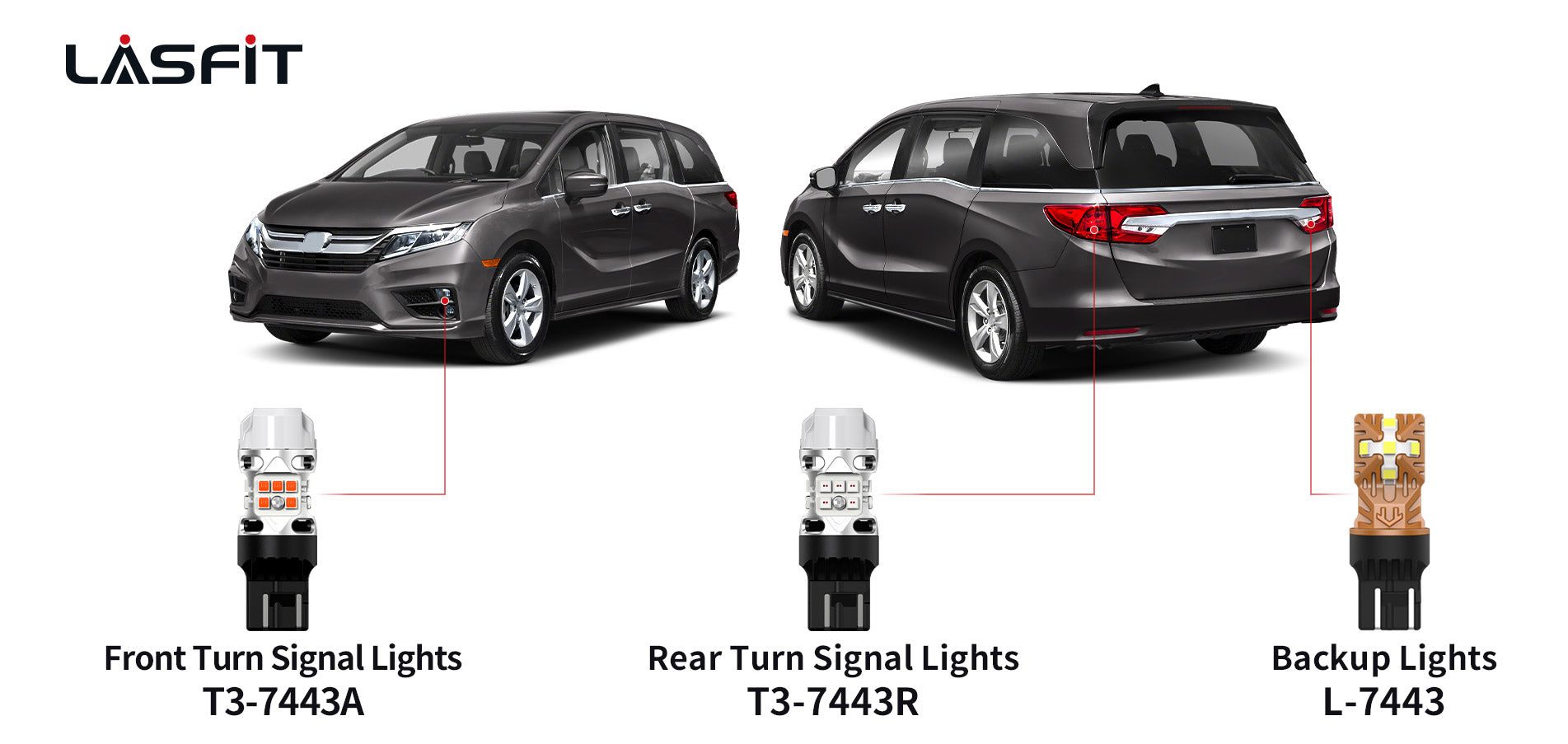 Honda Odyssey 2019-2024 exterior LED bulb