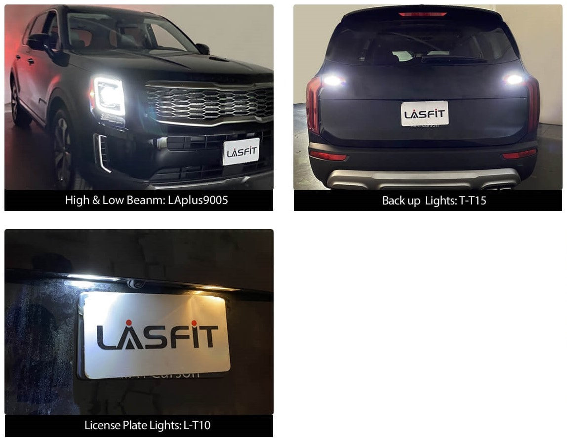 LED Lights performance on Kia Telluride LASFIT