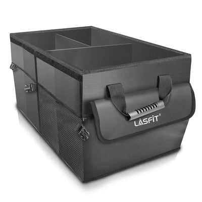 LASFIT Collapsible Trunk Organizer Car/SUV Trunk Storage Box, Non-slip  Bottom, Foldable Cover, Water-resistant 1680D Oxford Cloth, Lasfit®