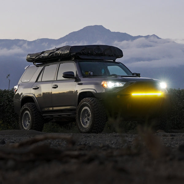 Toyota 4runner with lasfit 32inch led light bar