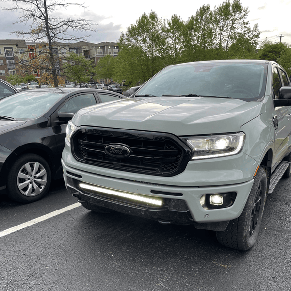 lasfit 32inch light bar on 2021 ford ranger (1)