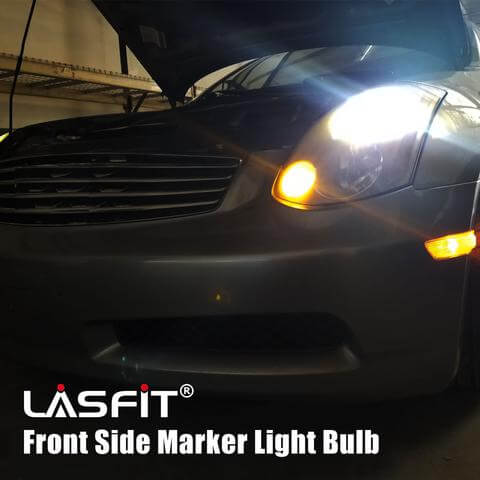 lasfit t10a front side markers light display on 2005 Infiniti G35