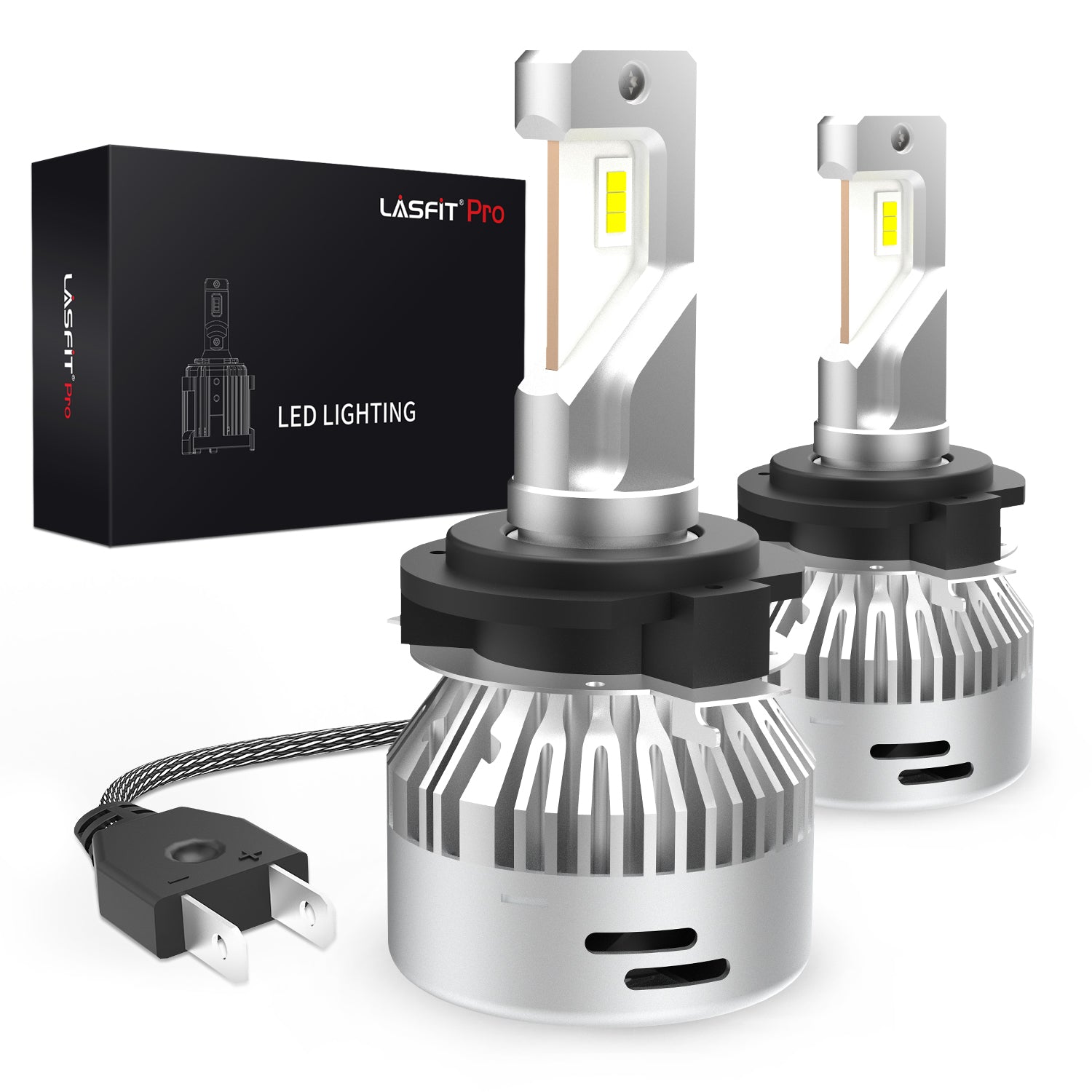Spis aftensmad Fiasko hed LASFIT H7 LED Bulbs for VW BMW Mercedes | Plug and Play