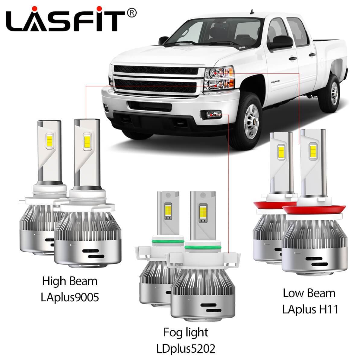 Best LED Light Bulbs | 2008-2013 Chevrolet Silverado 1500 | LASFIT