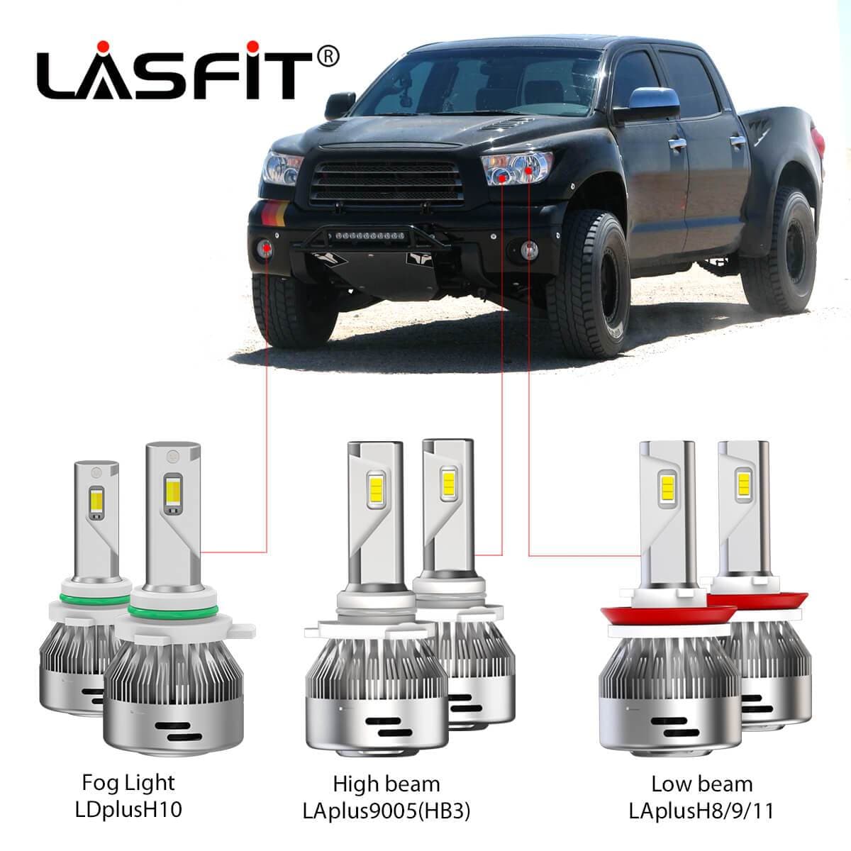 2007-2013 Toyota Tundra LED Bulbs Replacement Upgrade｜LASFIT