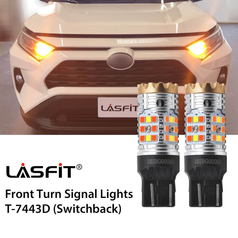 Lasfit 2019 2020 Toyota RAV4 LED Bulbs | Fog Light Turn Signal Bulbs