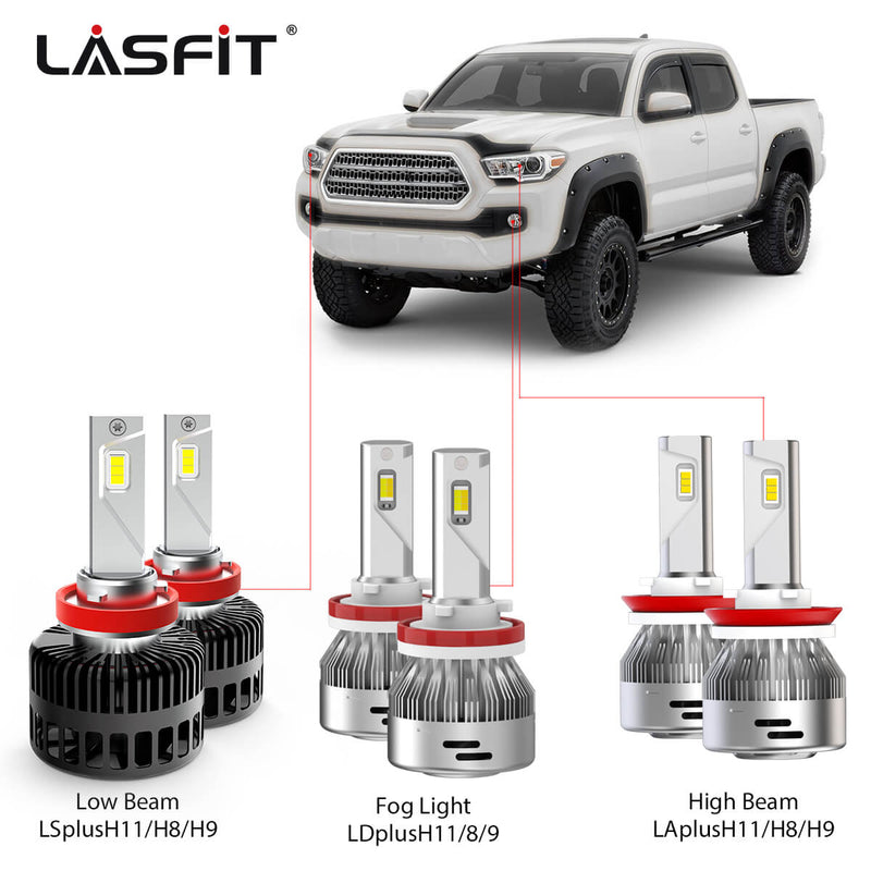 Toyota LED Bulbs Parts Replacement Upgrade｜Lasfit