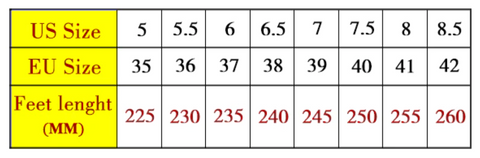 Size Chart - US MART NEW YORK