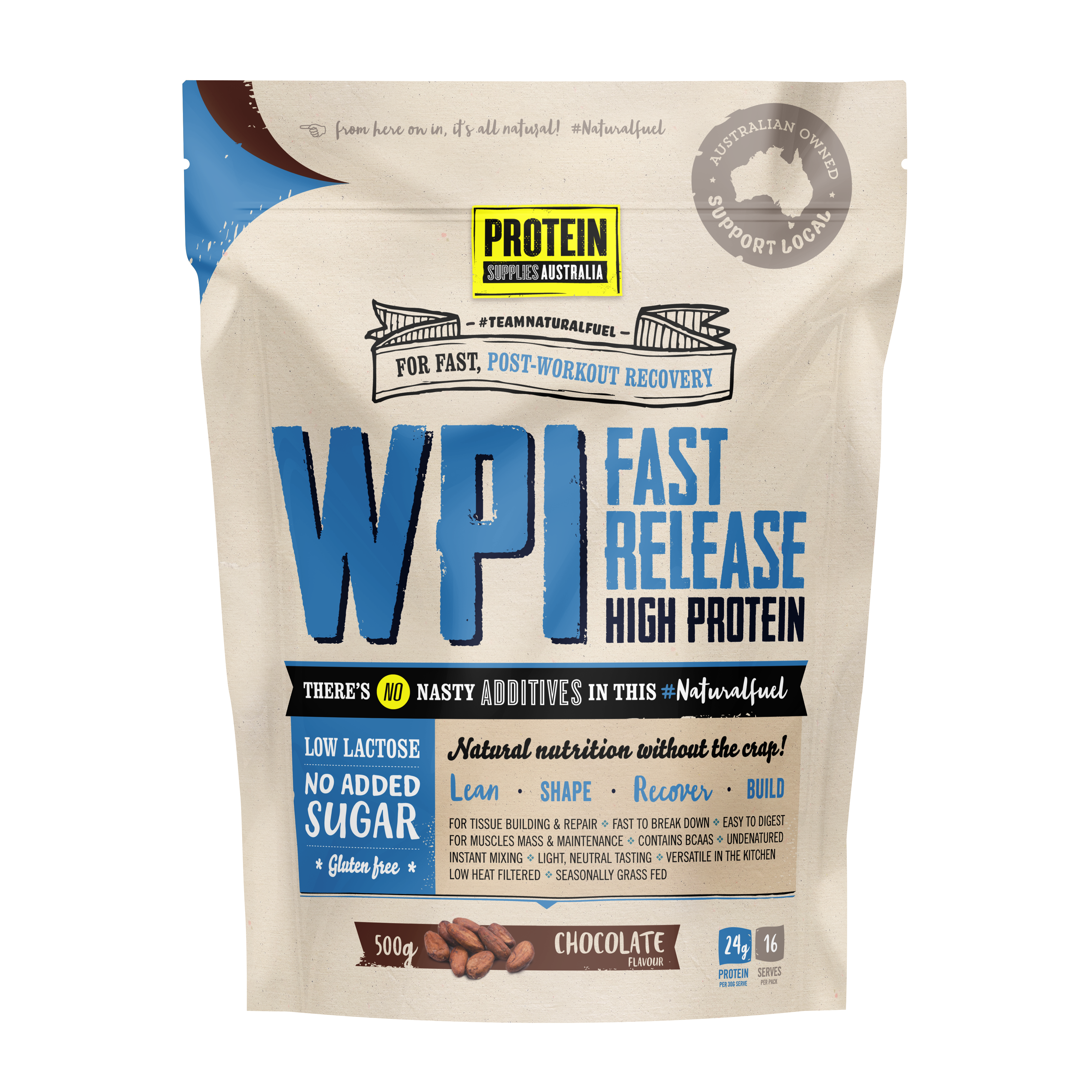 WPI Chocolate â€“ Protein Supplies Australia