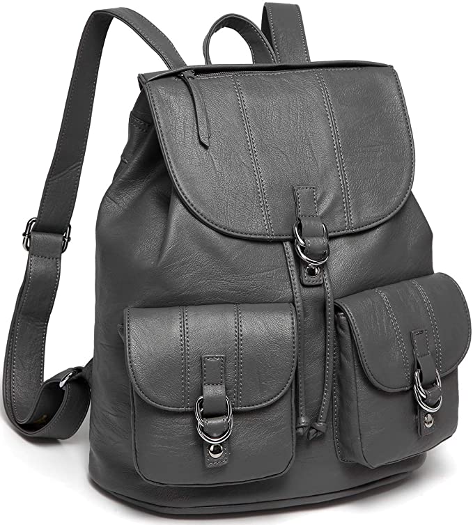 Vaschy Classic Large Backpack- Grey - Artock Australia