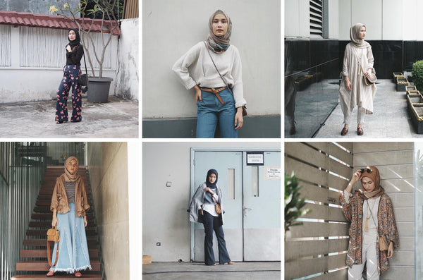 Ootd Hijab Kekinian Instagram