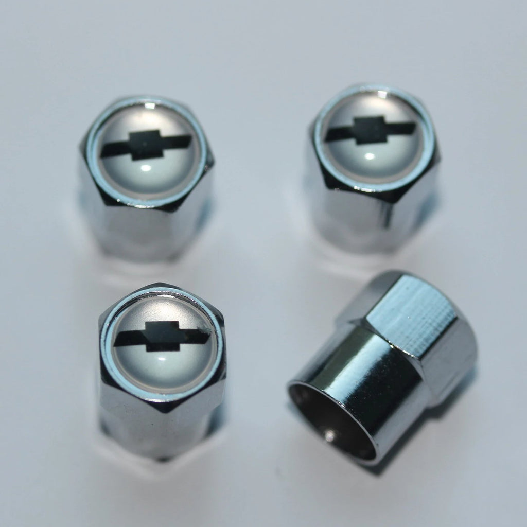 silver valve stem caps