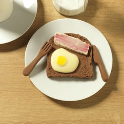Chocolate Egg & Bacon on Toast