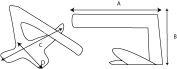 Claw anchor dimensions