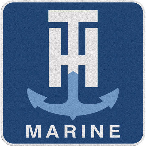 T-H Marine Logo UV Protection Fishing Gloves - T-H Marine Supplies
