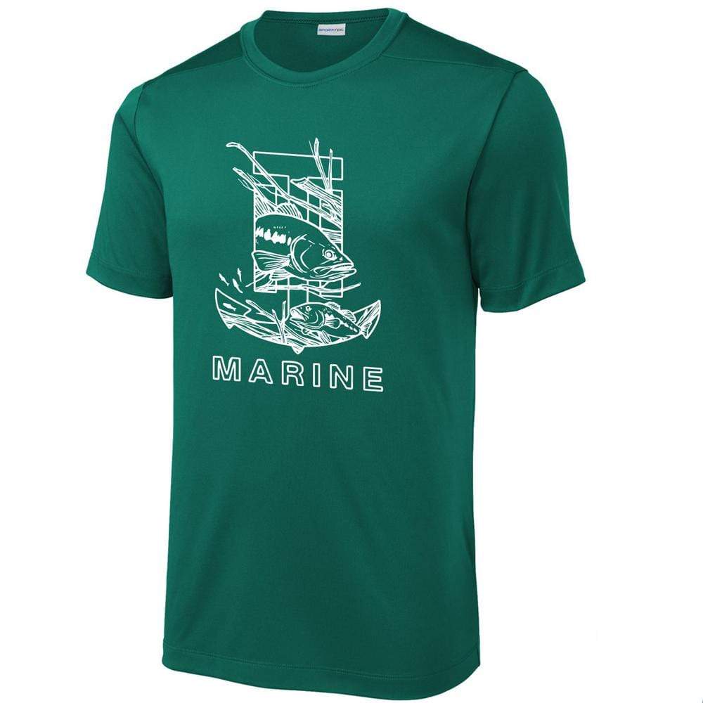 Saltwater Short Sleeve Performance T-Shirt - T-H Marine Supplies