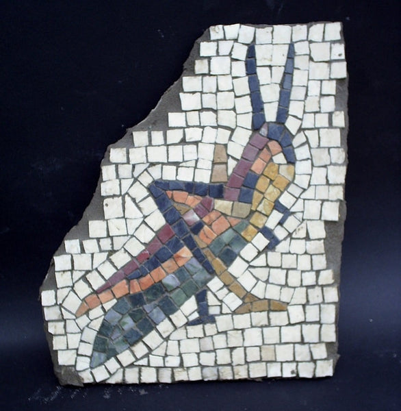 Roman mosaic grasshopper
