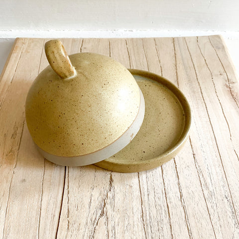 Stoneware Domed Dish