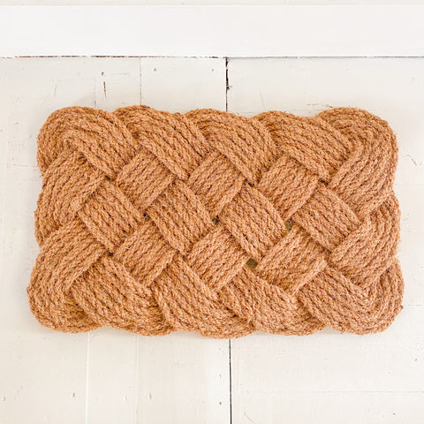 Rope Braided Jute Door Mat