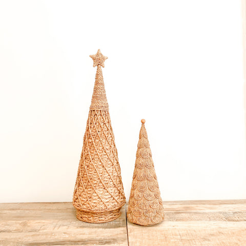  Woven Seagrass Decorative Tree